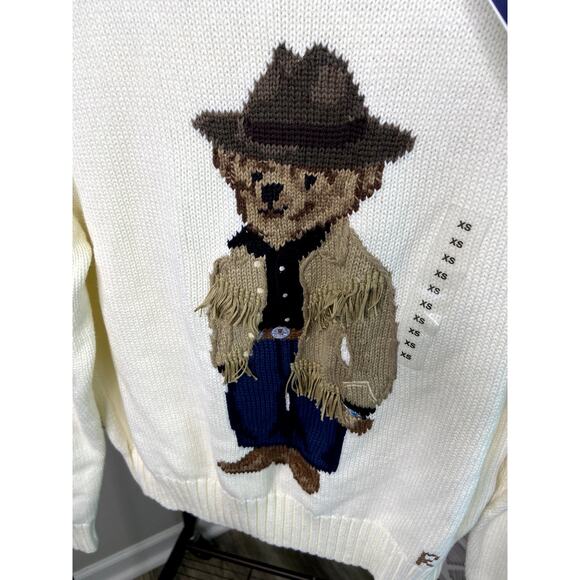 Polo Bear Western Cowboy Sweater size XS - Picture 4 of 9